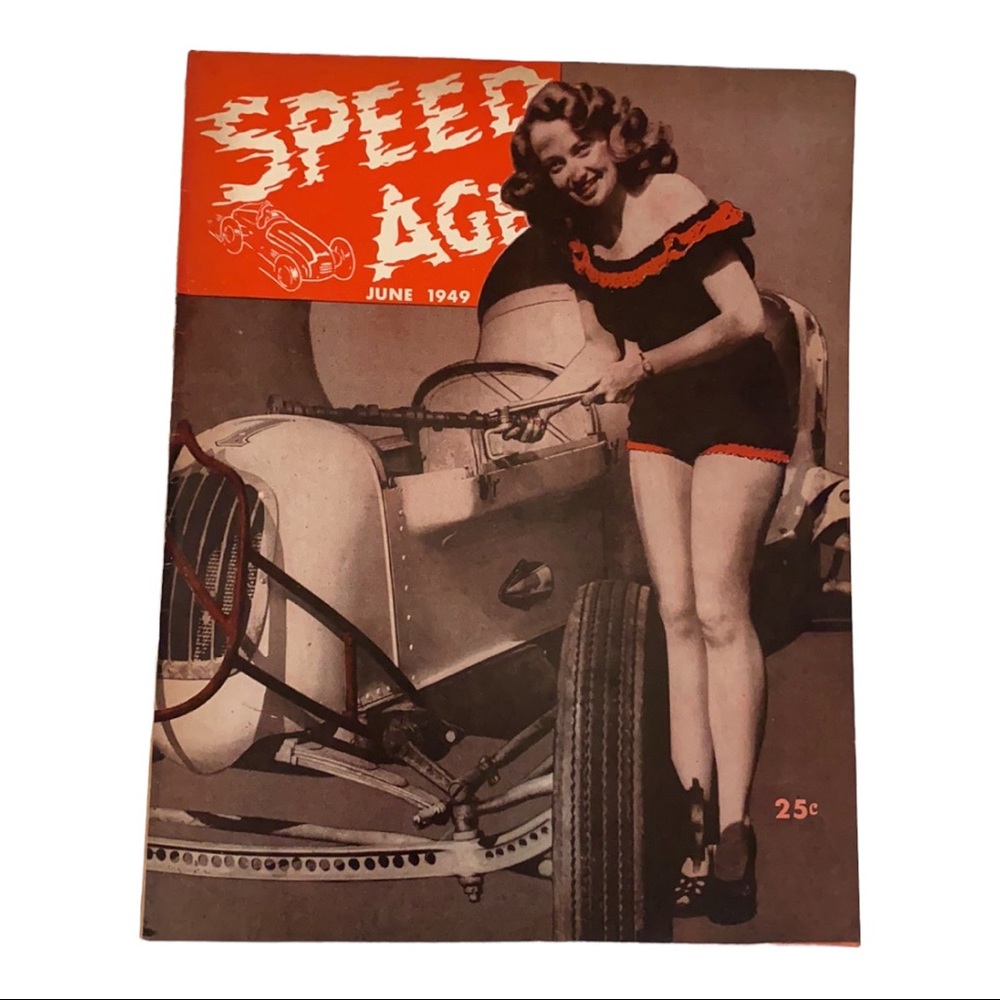 Speed Age Auto Racing Magazine 1949